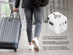 Gembird Universal travel power adapter 20W White - Image 3