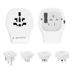 Gembird Universal travel power adapter 20W White - Image 2