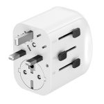 Gembird Grounded universal travel power adapter 15W White - Image 5
