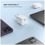 FIXED mini USB-C GaN töltő 65W fehér - Image 2