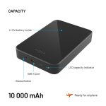 FIXED MagZen 10 Oi2 10000 mAh külső akkumlátor, fekete - Image 7