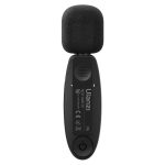 Ulanzi A020GBB1 V6 3-in-1 2db vezeték nélküli lavalier mikrofon lighting usb-c 3.5mm jack Black - Image 4