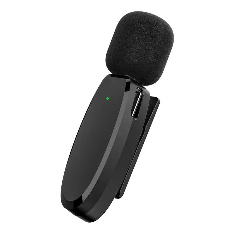 Ulanzi A020GBB1 V6 3-in-1 2db vezeték nélküli lavalier mikrofon lighting usb-c 3.5mm jack Black - Image 5