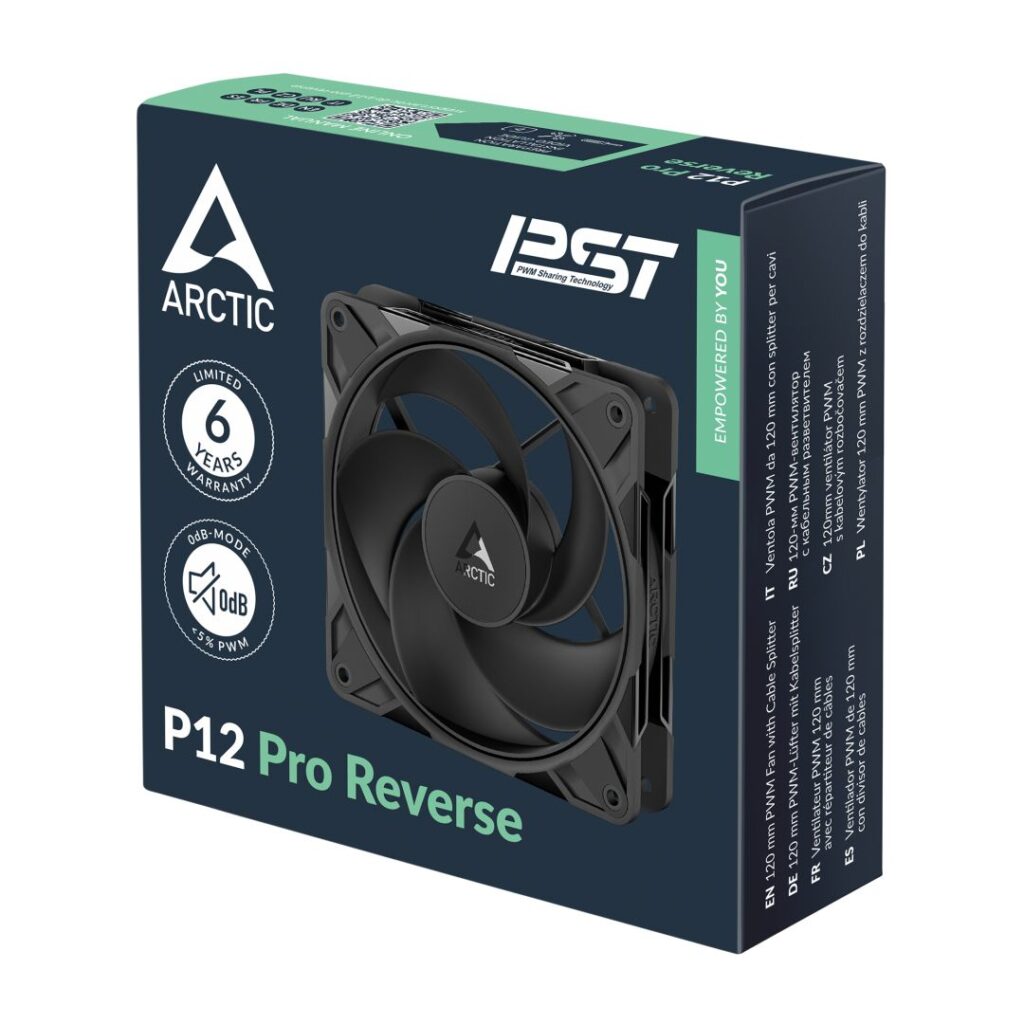 Arctic P14 Pro Reverse Black (3 pack) - Image 7