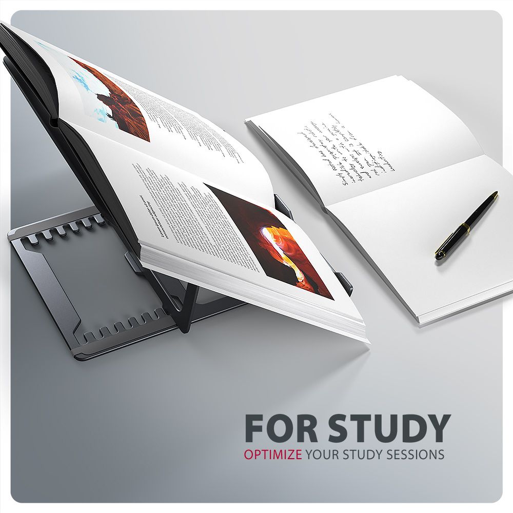 AXAGON STND-LAG stand for laptops and tablets Grey - Image 6