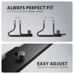 AXAGON STND-VB vertical stand for laptops and tablets Black - Image 4