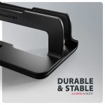AXAGON STND-VB vertical stand for laptops and tablets Black - Image 6