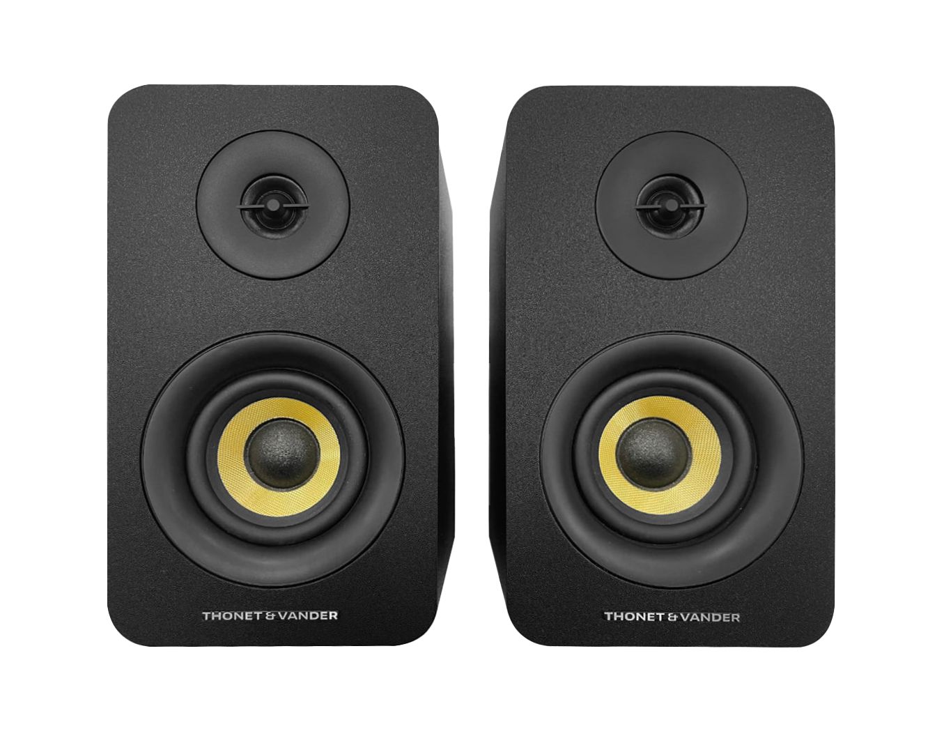 thonet-vander-kumpel-2.0-speakers-black_1.jpg Thonet & Vander Kumpel 2.0 Bluetooth Speakers Black - Image 1