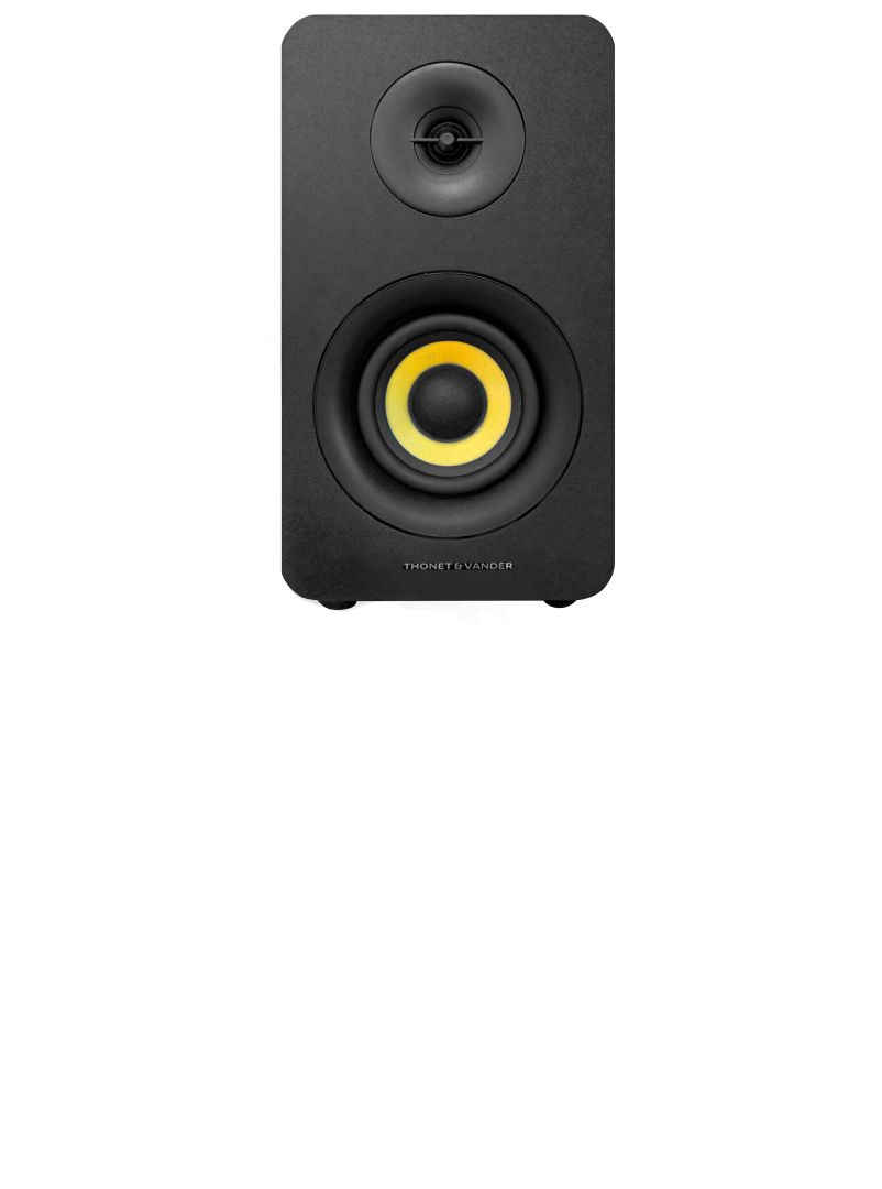 Thonet & Vander Kumpel 2.0 Bluetooth Speakers Black - Image 4