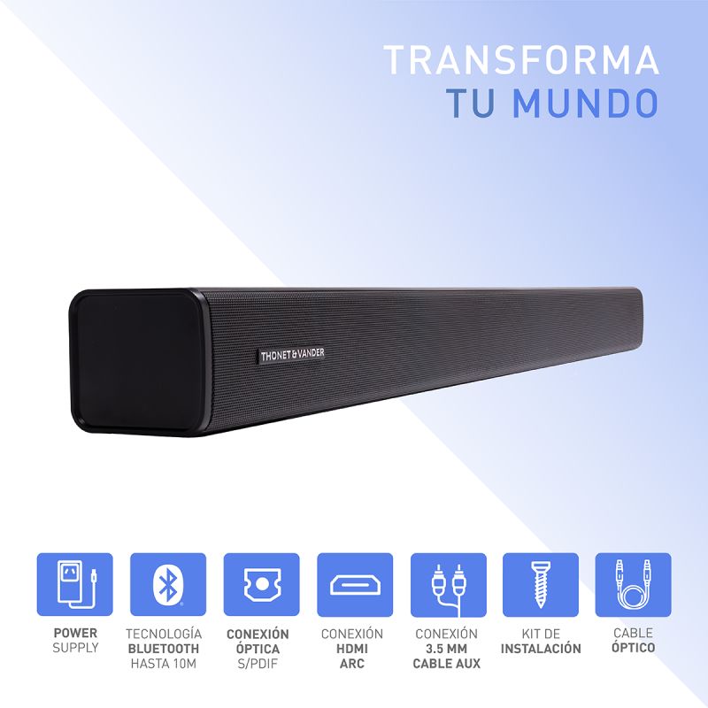 Thonet & Vander Gut Gen2 soundbar Matte Metallic Grey - Image 3