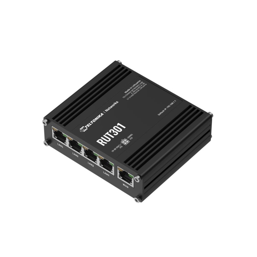 Teltonika RUT301 Industrial Ethernet Router - Image 1