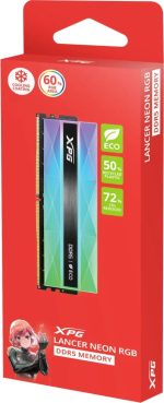 A-Data 16GB DDR5 6400MHz Lancer Neon RGB - Image 4