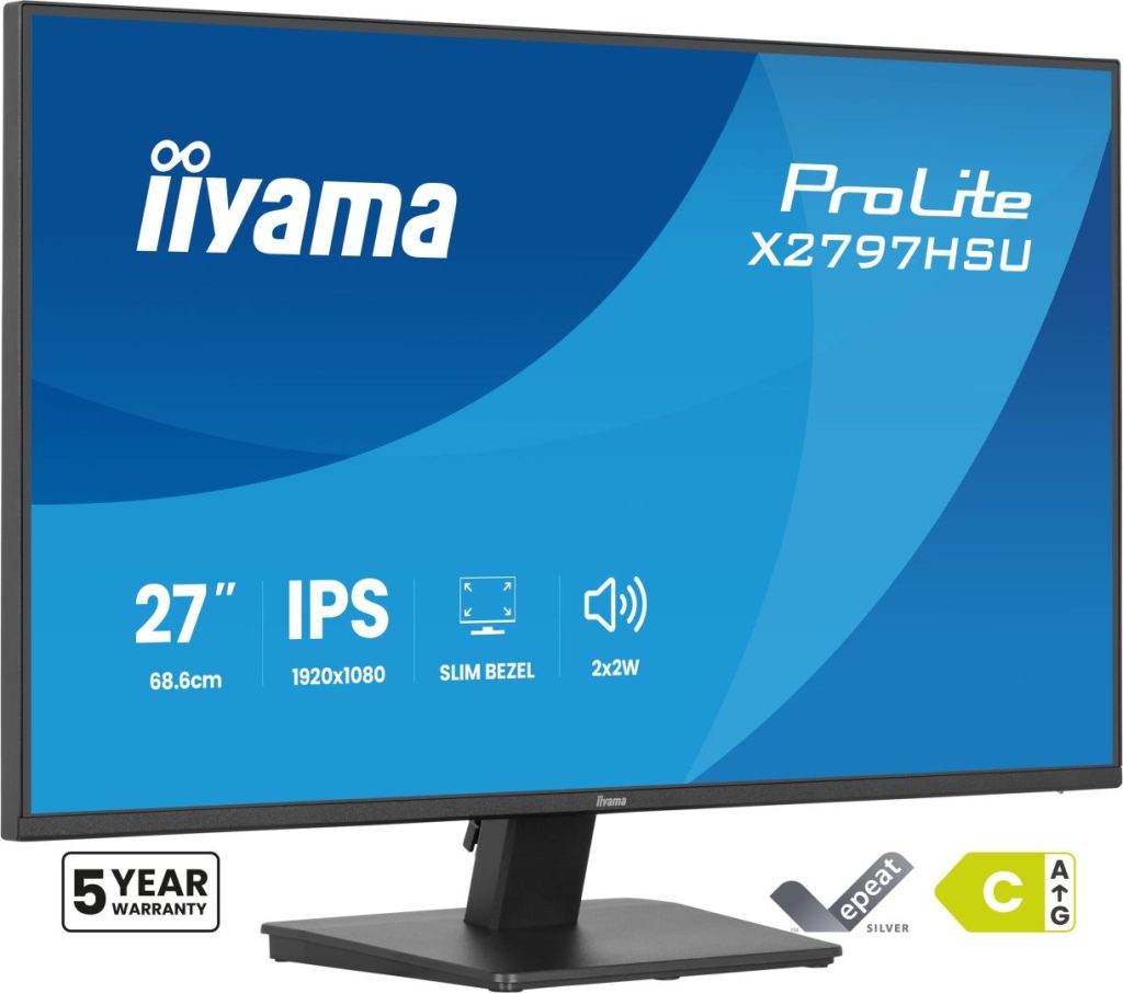 iiyama 27" ProLite X2797HSU-B1 IPS LED - Image 2