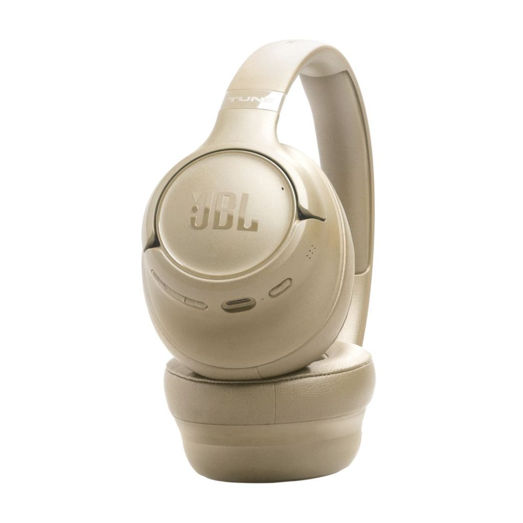 JBL Tune 730BT Bluetooth Headset Beige - Image 5