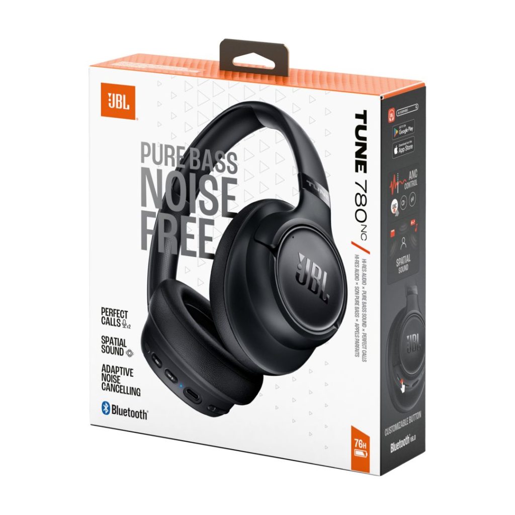 JBL Tune 780NC Bluetooth Headset Black - Image 10