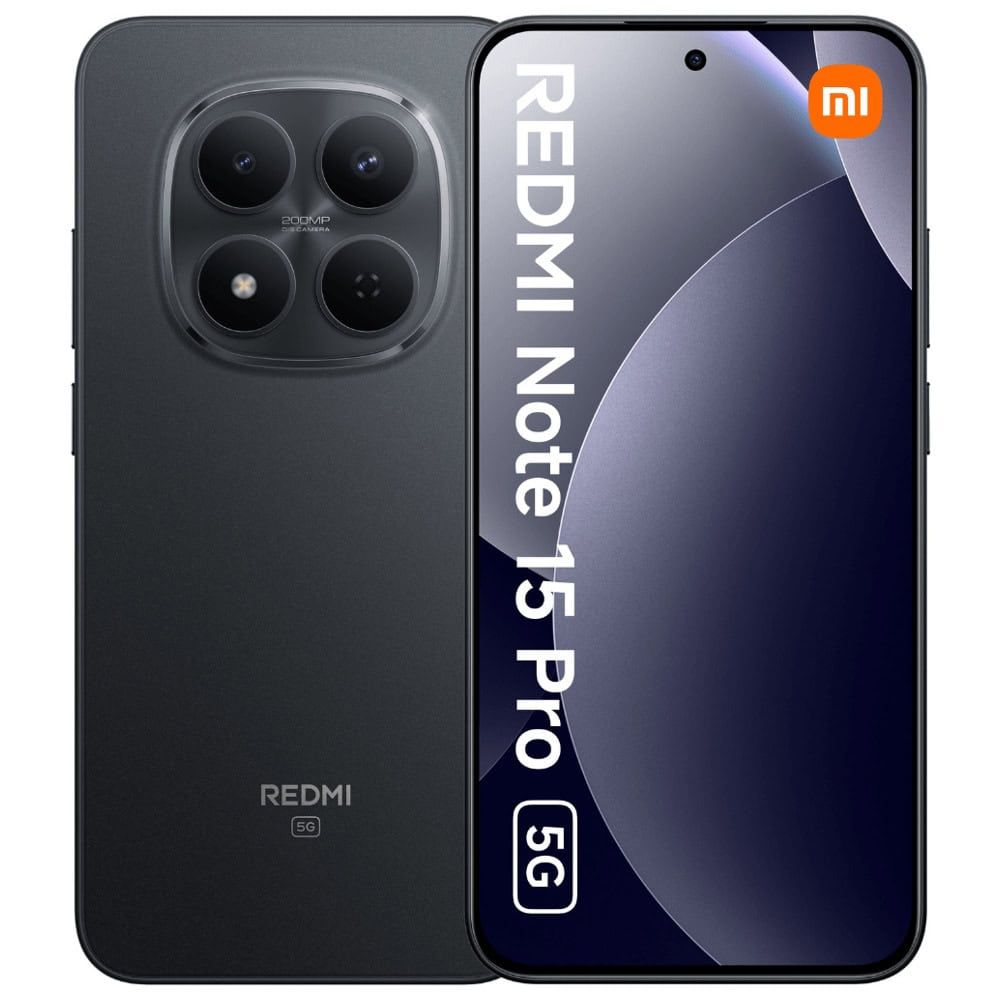 Xiaomi Redmi Note 15 Pro 6,83" 5G 8/256GB DualSIM fekete okostelefon