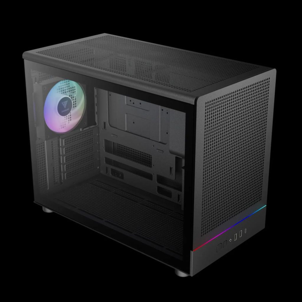 Gamdias Athena M4M Tempered Glass Black - Image 2
