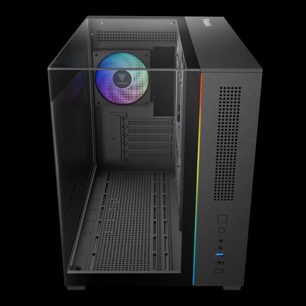 Gamdias Atlas M3M Tempered Glass Black - Image 4