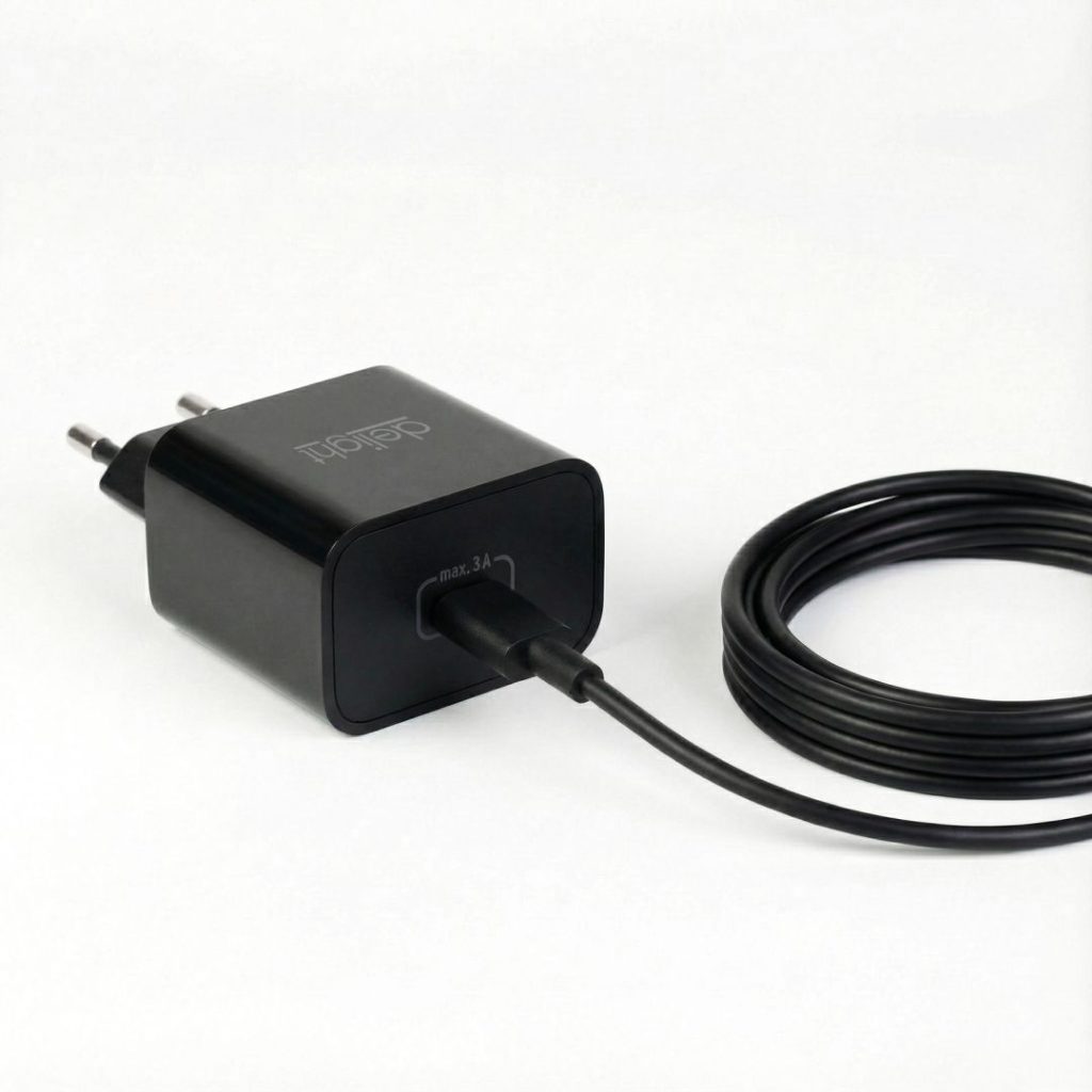 Delight USB Type-C PD20W Fast charger Black - Image 3