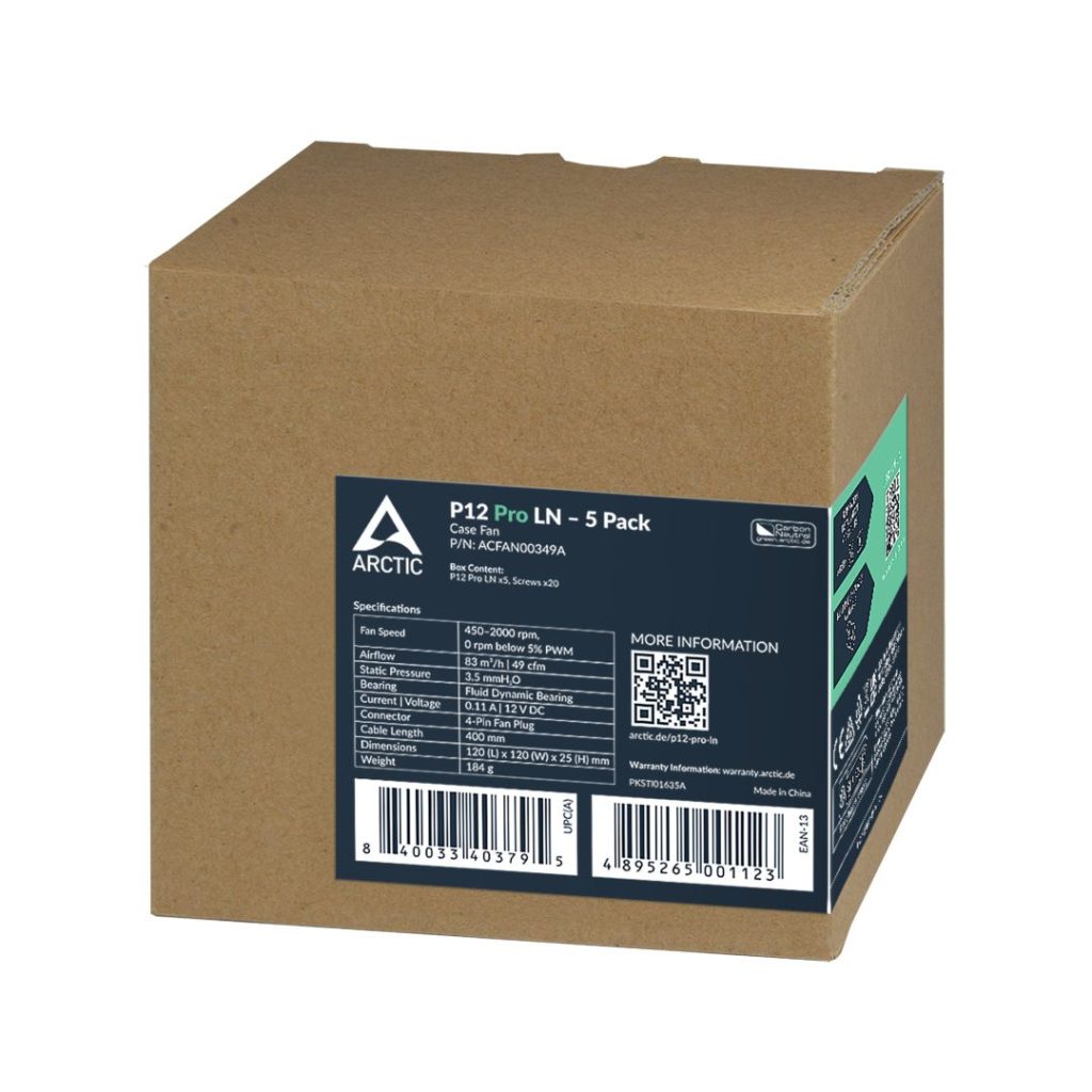 Arctic P12 Pro LN (5db/cs) - Image 7