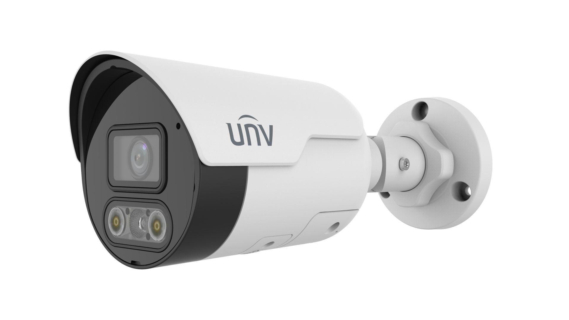 Uniview EasyStar 4MP ColorHunter csőkamera, 4mm fix objektívvel, mikrofonnal és hangszóróval (DL)