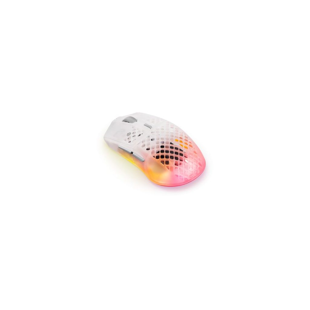 Steelseries Aerox 3 Gaming Wireless Bluetooth Gen 2 Mouse Ghost - Image 4