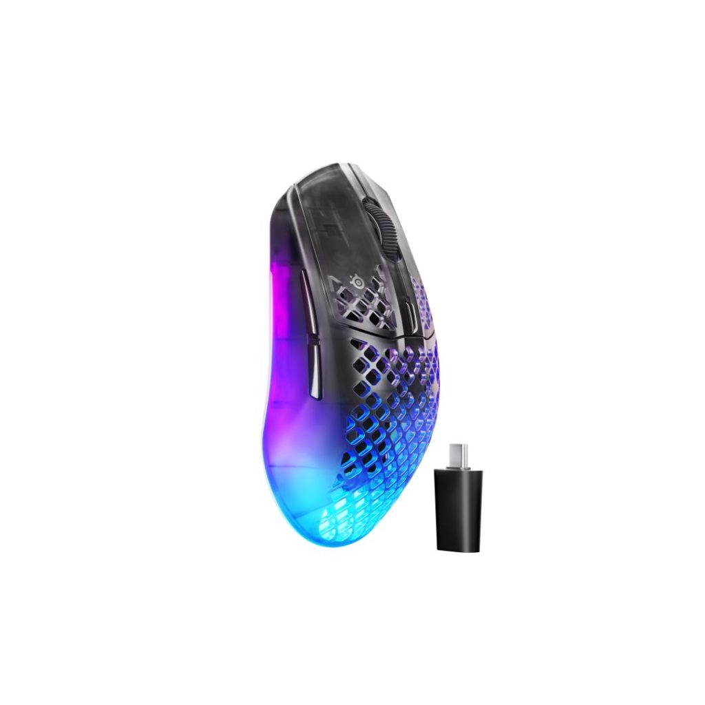 Steelseries Aerox 3 Gaming Wireless Bluetooth Gen 2 Mouse Shadow - Image 4