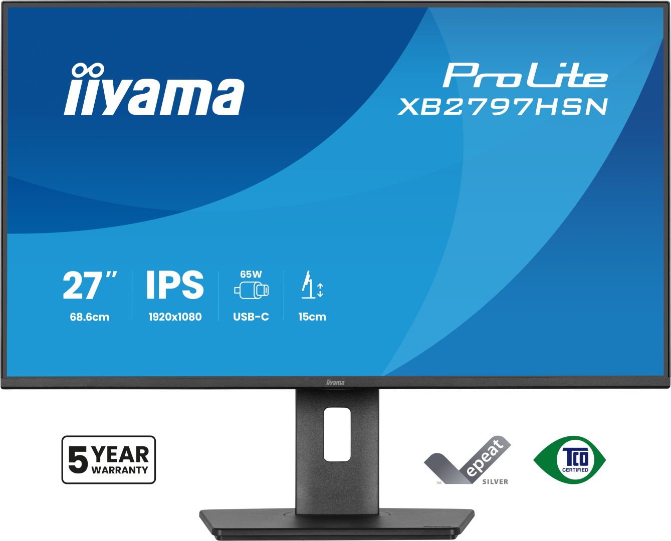 iiyama 27" ProLite XB2797HSN-B1 IPS LED