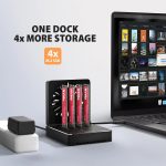 AXAGON ADSA-M2C44 USB4 docking station for 4x M.2 NVMe SSDs with disk cloning function without a PC - Image 10