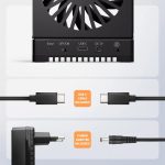 AXAGON ADSA-M2C44 USB4 docking station for 4x M.2 NVMe SSDs with disk cloning function without a PC - Image 12