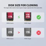 AXAGON ADSA-M2C44 USB4 docking station for 4x M.2 NVMe SSDs with disk cloning function without a PC - Image 13