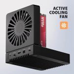 AXAGON ADSA-M2C44 USB4 docking station for 4x M.2 NVMe SSDs with disk cloning function without a PC - Image 7