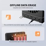 AXAGON ADSA-M2C44 USB4 docking station for 4x M.2 NVMe SSDs with disk cloning function without a PC - Image 9