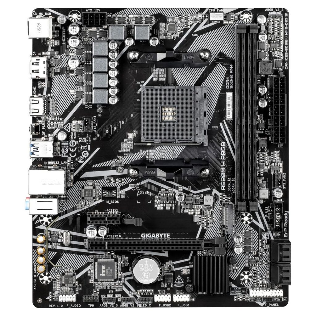 Gigabyte A520M H ARGB - Image 2