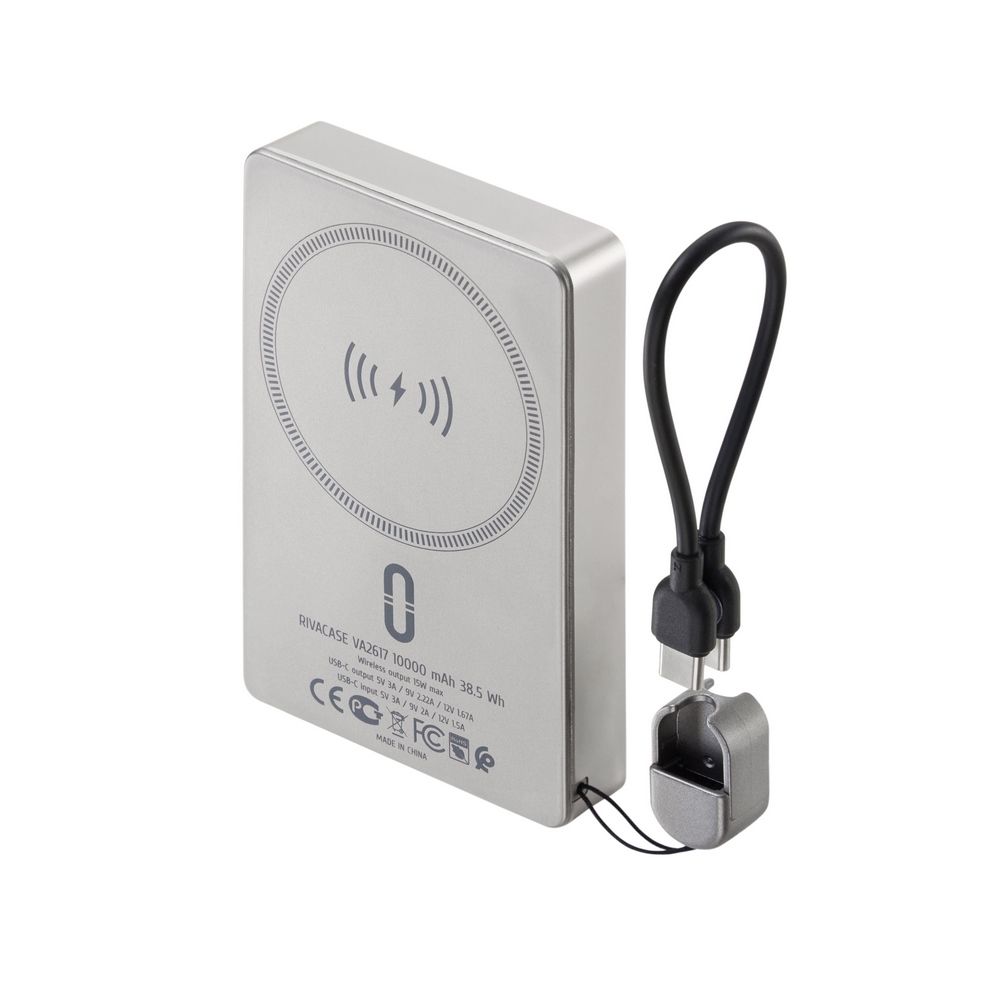 RivaCase Rivapower VA2617 10000mAh PowerBank Grey - Image 11