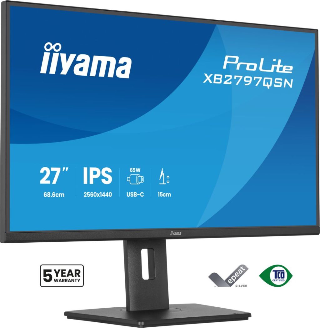 iiyama 27" XB2797QSN-B1 IPS LED - Image 4