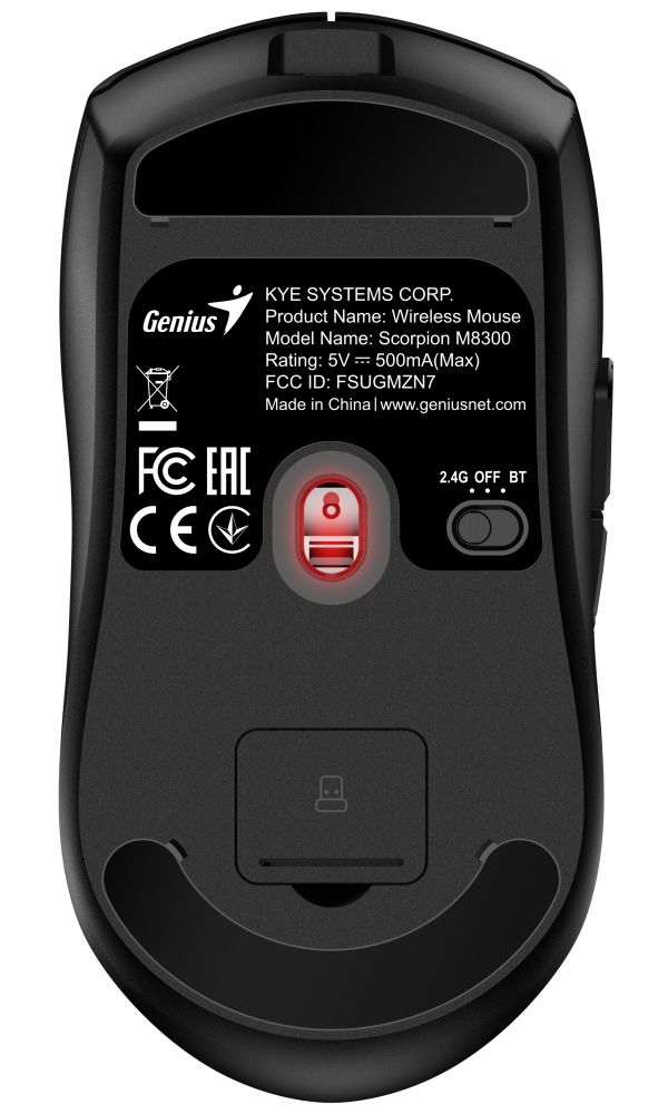Genius Scorpion M8300 Gaming Mouse Black - Image 9