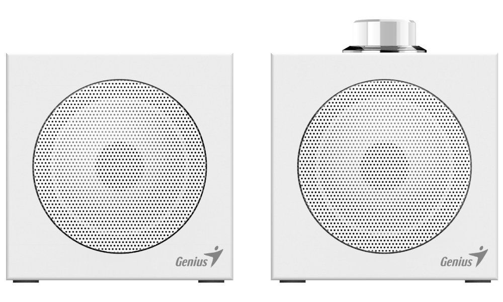 Genius SP-HF300U Speaker White - Image 3