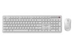 Gembird KBS-WPS-01 Slim Pro Business Wireless Keyboard Combo White US