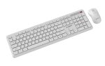 Gembird KBS-WPS-01 Slim Pro Business Wireless Keyboard Combo White US - Image 2