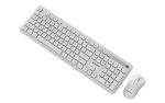 Gembird KBS-WPS-01 Slim Pro Business Wireless Keyboard Combo White US - Image 4