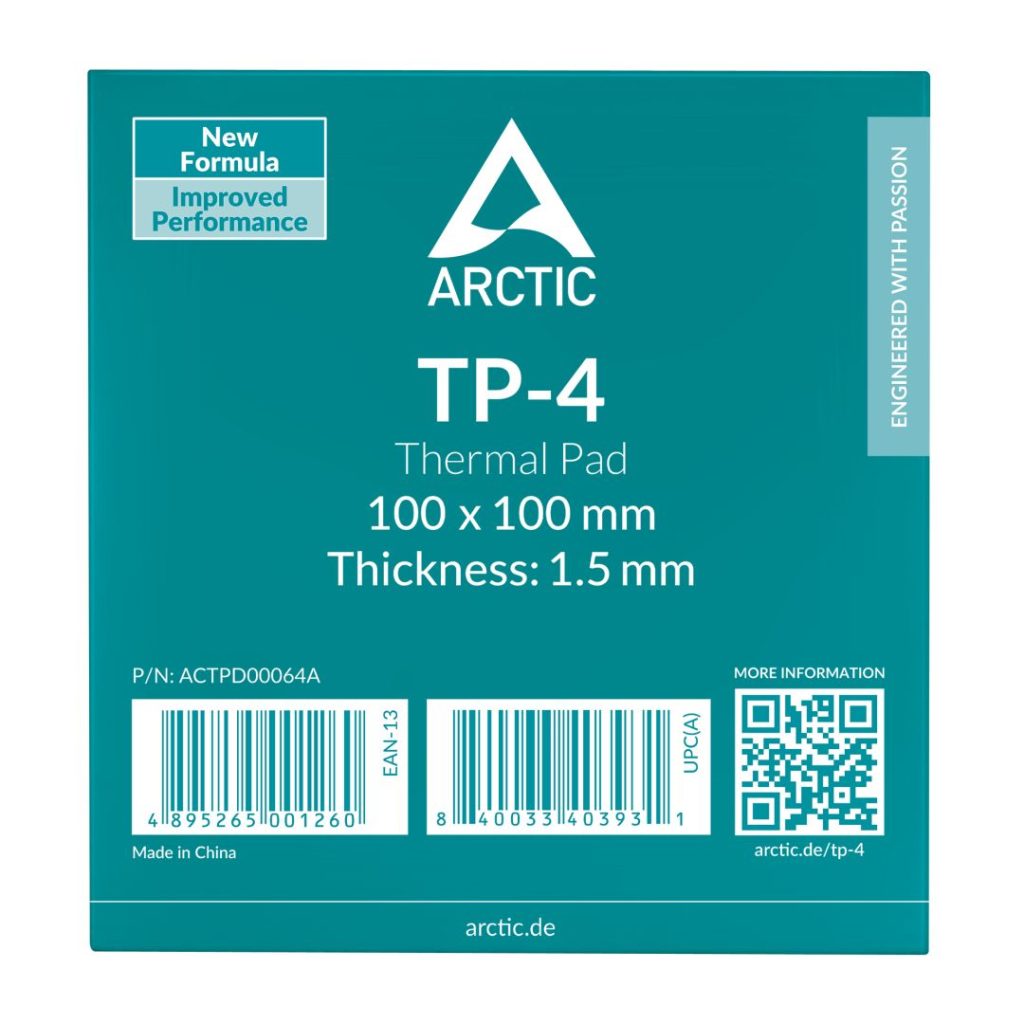 Arctic TP-4 100x100x1,5mm Hővezető lap (1lap/csomag) - Image 3