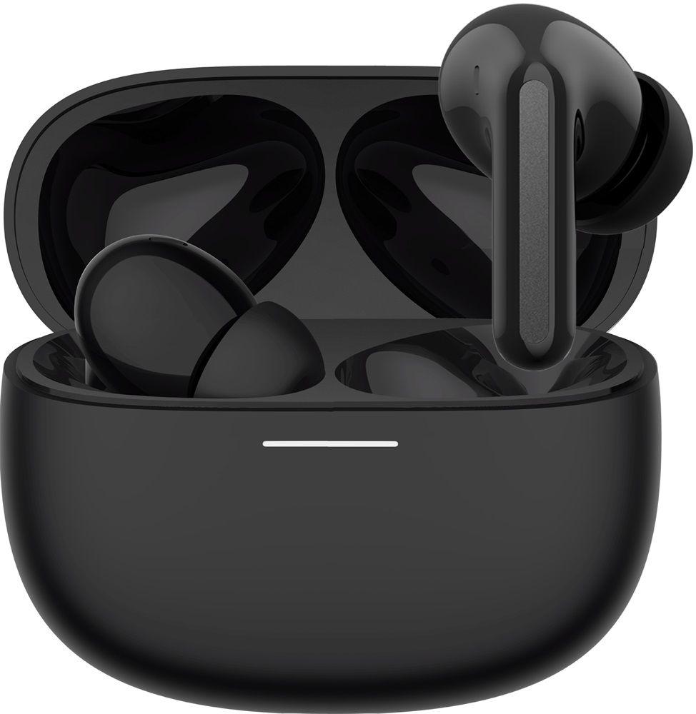 Xiaomi Buds 8 TWS vezeték nélküli fülhallgató mikrofonnal, fekete