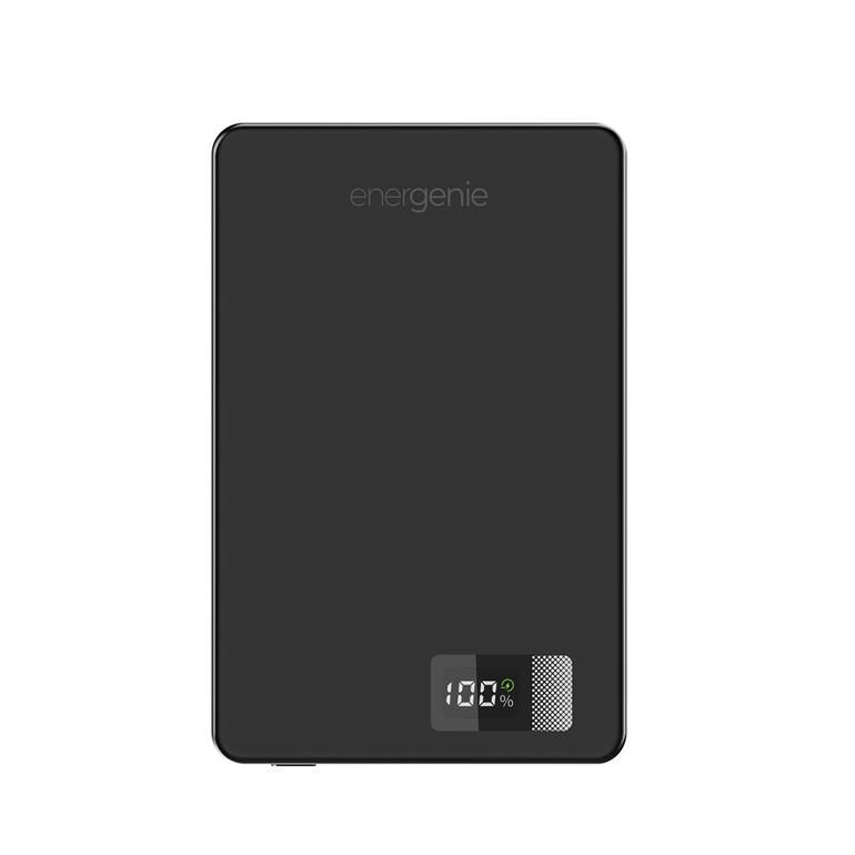 Gembird PB05-WPC15M-LCD-01 5000mAh Wireless PowerBank Black - Image 2