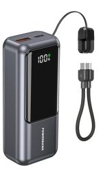 Gembird PB10-PD20-LCD-02 10000mAh PowerBank Space Grey - Image 3