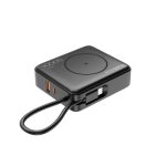 Gembird PB10-WPC15-LCD-01 10000mAh Wireless PowerBank Black - Image 2