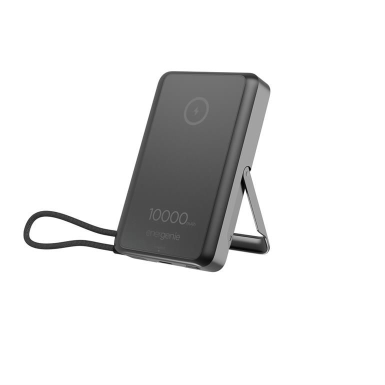 Gembird PB10-WPC15MS-01 10000mAh Wireless PowerBank Black - Image 2