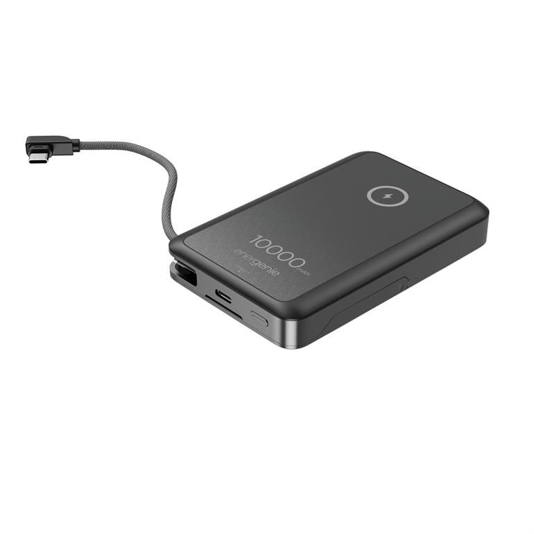 Gembird PB10-WPC15MS-01 10000mAh Wireless PowerBank Black - Image 3