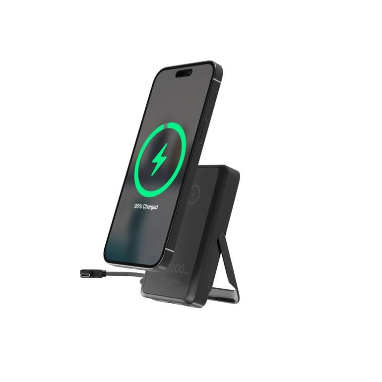 Gembird PB10-WPC15MS-01 10000mAh Wireless PowerBank Black - Image 4