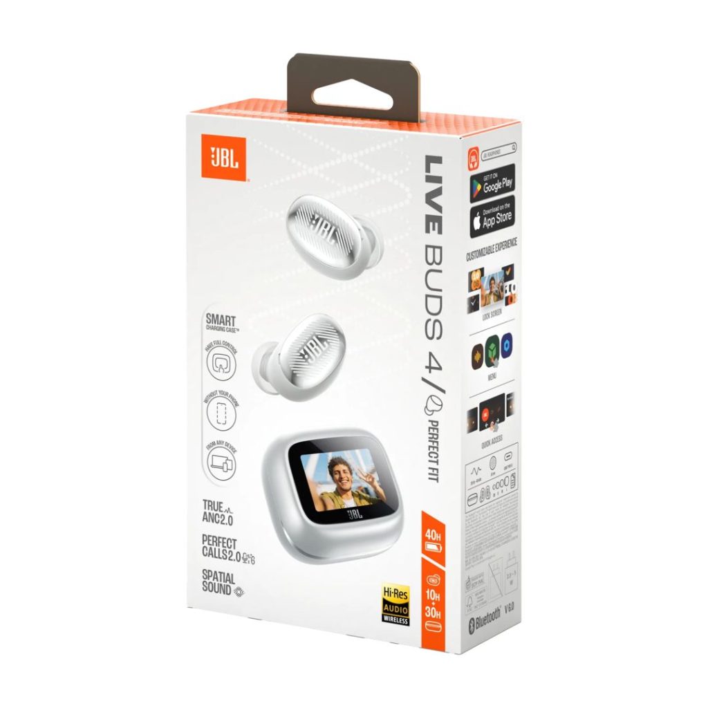 JBL Live Buds 4 Bluetoth Headset Silver - Image 10